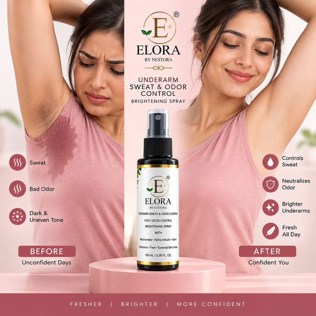 Elora by Nestora Anti sweat & Anti odor spray